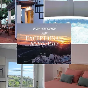 Penthouse With Hot Tub And Air Conditioning Offering Breathtaking Panoramic Mountain And Sea Views Apartment Competa